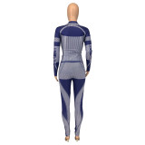 Leisure Sports Yoga Autumn And Winter Two-piece Suit