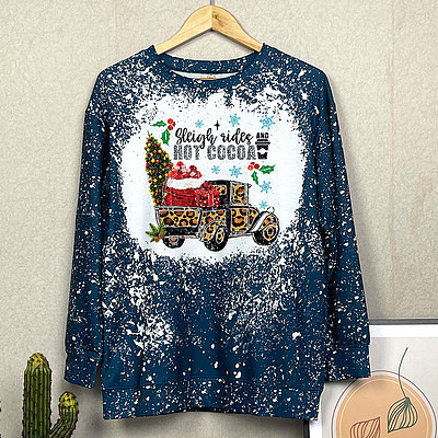 2021 Christmas Series Printed Sweater