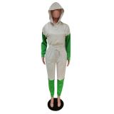 Hooded Leisure Home Sports Two-piece Suit