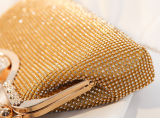 The New Diamond-studded Dinner Party Rhinestone Portable Messenger Bag