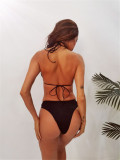 Sexy Low Waist Split Hot Drill Swimsuit Hot Selling Swimsuit
