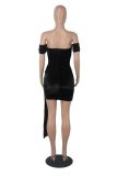 Stretch Wrap Bust Slim Fit Sexy Dress