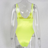 Solid Color Sleeveless One Piece Camisole