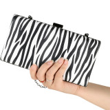 Fashionable New Zebra Pattern Side Party Bag
