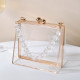 Fashion Acrylic Transparent Detachable Chain Bag