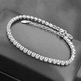 Fashion Diamond Single Row Zircon Bracelet