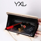 Temperament Woven Material Small Fragrance Evening Bag