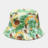 Fruit Pattern Casual Sunscreen Shade Bucket Hat