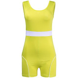 Sport Sling Knitted Jumpsuit