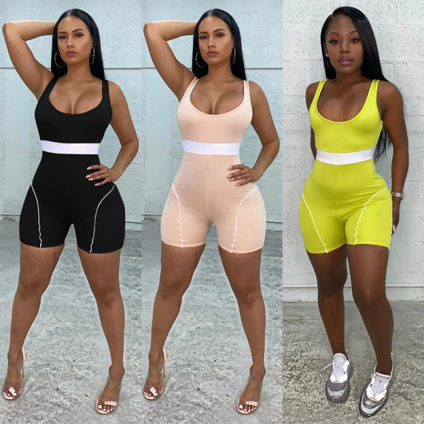 Sport Sling Knitted Jumpsuit