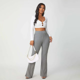 New Sexy Casual Skinny Big Flared Trousers