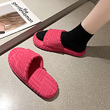 Mao Mao Outer Wear All-match Thick-soled Slippers