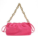 Fashion Chain One Shoulder Diagonal Cloud Bag