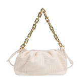 Fashion Chain One Shoulder Diagonal Cloud Bag