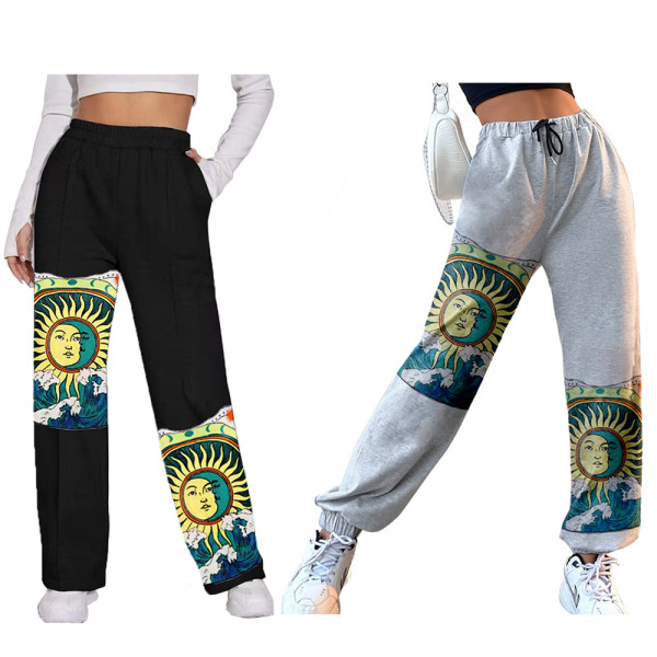 Fashion Casual Printed Trendy Sweatpants