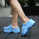 Women's Fashion Thick Sole Casual Hole Sandals
