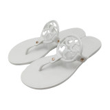 Fashion Flip-Flops PVC Flat Jelly Sandals