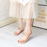 Fashion Flip-Flops PVC Flat Jelly Sandals