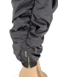 Fashion Open Fork Zipper Waterproof Casual Pants