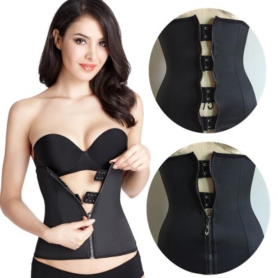 Zipper Waist Belt Fitness Sports Shapewear Latex Waist Belt