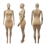 Sexy Cutout Slim Fit Irregular Dress