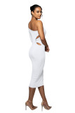 Oblique Shoulder Slim Sexy Single Sleeve Temperament Package Hip Dress