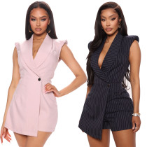 Fashion Sexy Sleeveless Suit Jumpsuit