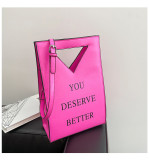 Fashion Creative Personality Messenger Handbag