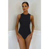 Solid Color Breathable Sexy Home Bodysuit