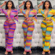 Fashion Gradient Long Sleeve Three-Pack