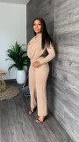 Fashion Autumn and Winter Long Sleeve Two Piece Set