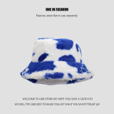 Funky Cow Plush Vintage Bucket Hat