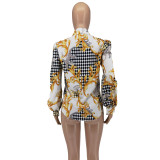 Autumn And Winter Fashion New Printed Shirt Tops