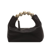 Fashion Pearl Texture One-Shoulder Messenger Bag