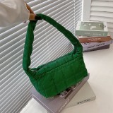 Fashionable One Shoulder Underarm Tide Pleated Cloud Tote Bag