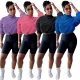 Sexy Double Sided Velvet Drawstring Athleisure Two-Piece Set
