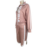 Letter Print Fashion And Casual Two-piece Set