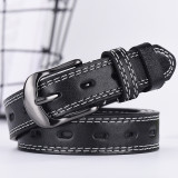 Ladies Youth Hollow All-match Thin Belt