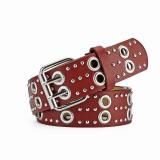 Versatile Trend Double Row Pin Buckle Belt