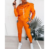 Fashionable Casual Street Hooded Sports Suit