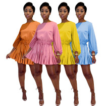 Fashion Casual Solid Color Jumpsuit
