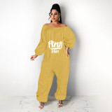 Fashion Solid Color Personality Solid Color Jumpsuit