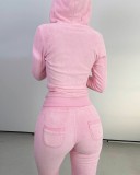 The New Undershirt Pants Hooded Jacket Sports Casual Suit