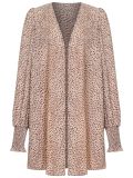 Shirt Women's Fashion Leopard Print V-neck Cardigan Jacket