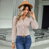 Autumn And Winter New Fashion Short Section Slim Knitted Sweater