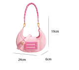 Retro Senior Versatile Single Shoulder Handbag Underarm Bag