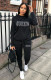 Winter Hot Drill Tide People Leisure Sports Suit