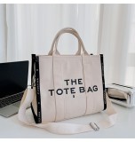 Fashion Letter Print Handheld Tote Bag