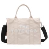 Fashion Canvas Casual Letter Bag