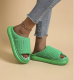 Fashion New Suede Muffin Heel Soft Bottom Slippers